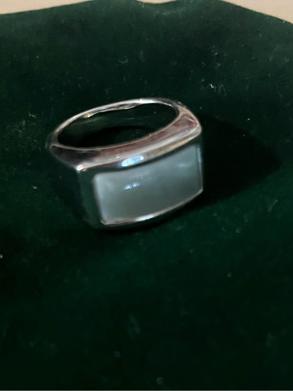 Silpada light blue ring